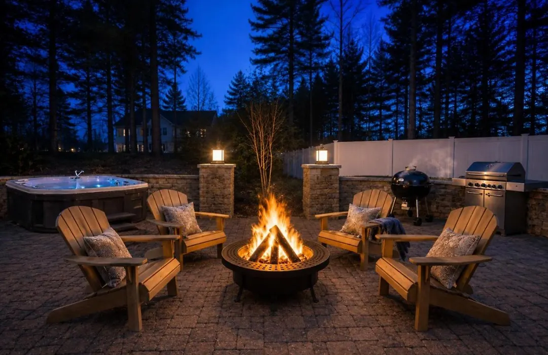 Luxury 5Br Family Retreat Hot Tub Game Room 2 Fire Pits Fenced Yard-1